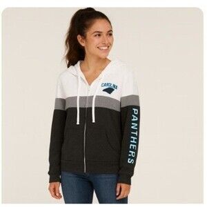 Carolina Panthers NFL Hooded Jacket Team Apparel NWT Womens Size XL